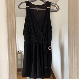Black Romper Dress From White House Black Market